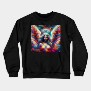 trippy angel Crewneck Sweatshirt